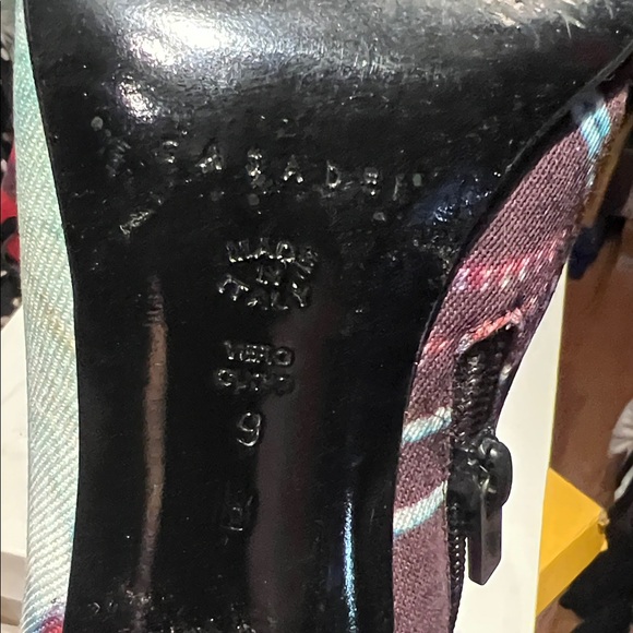 Casadei Multicolor Patterned Heeled Boots - Picture 7 of 7